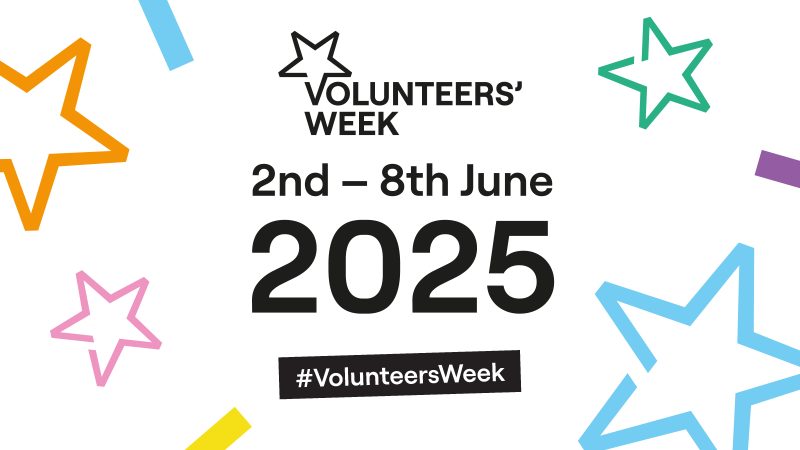 Logo of Volunteers' Week 2025
