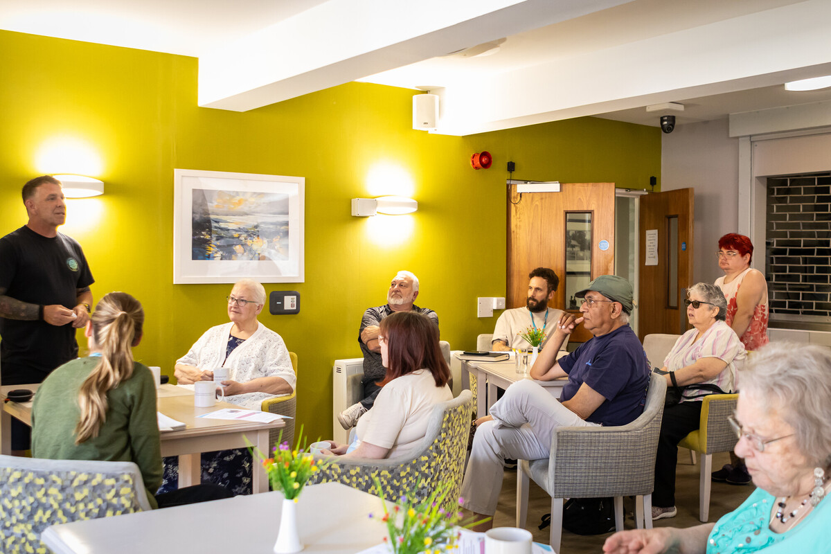Group of customers from Stonewater Customer Scrutiny Panel