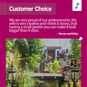 Stonewater Gardening competition 2025 - Customer Choice winner@1.25x