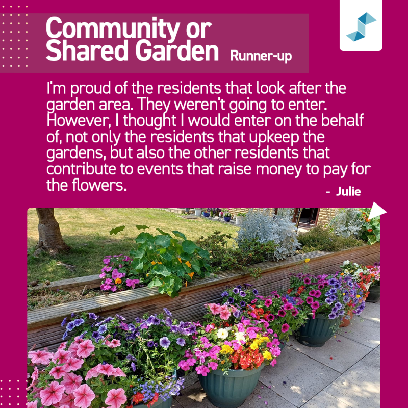 Community or shared - runner-up - Stonewater gardening competition 2026